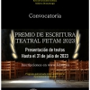 Se convoca el Premio de Textos Teatrales FETAM 2023