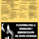 Abierto el plazo de inscripción para el "I Congreso de Teatro Aficionado de Madrid"
